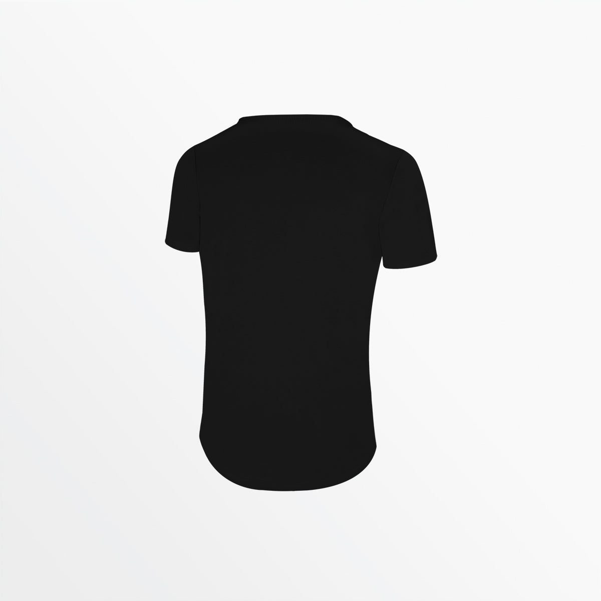 Women's CS Dry Scoop T-Shirt with Center Logo - Soft Cotton Casual Tee for Gym, Running & Everyday Wear