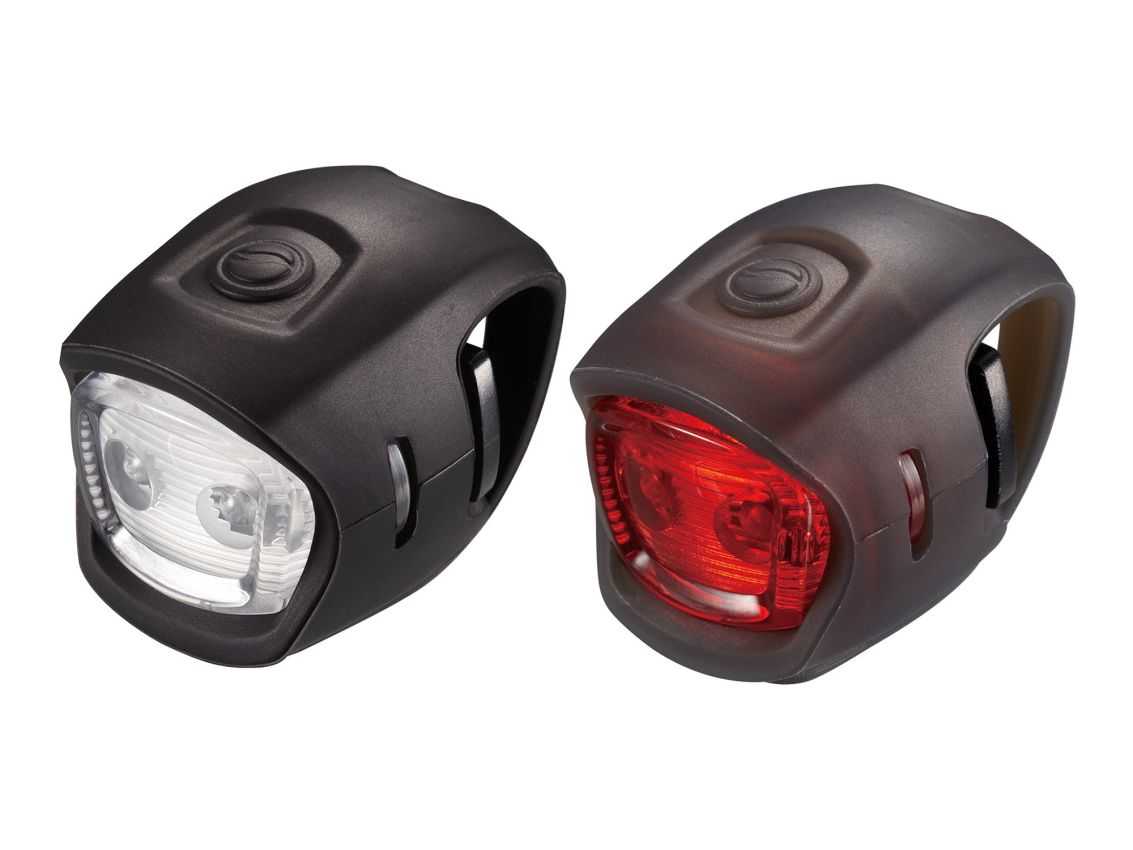 Giant Numen Mini Combo Lights - LED Bike Lights Set for Cycling Safety, Waterproof Bicycle Front and Rear Lights with Multiple Modes - Perfect for Night Riding, Commuting, and Outdoor Adventures