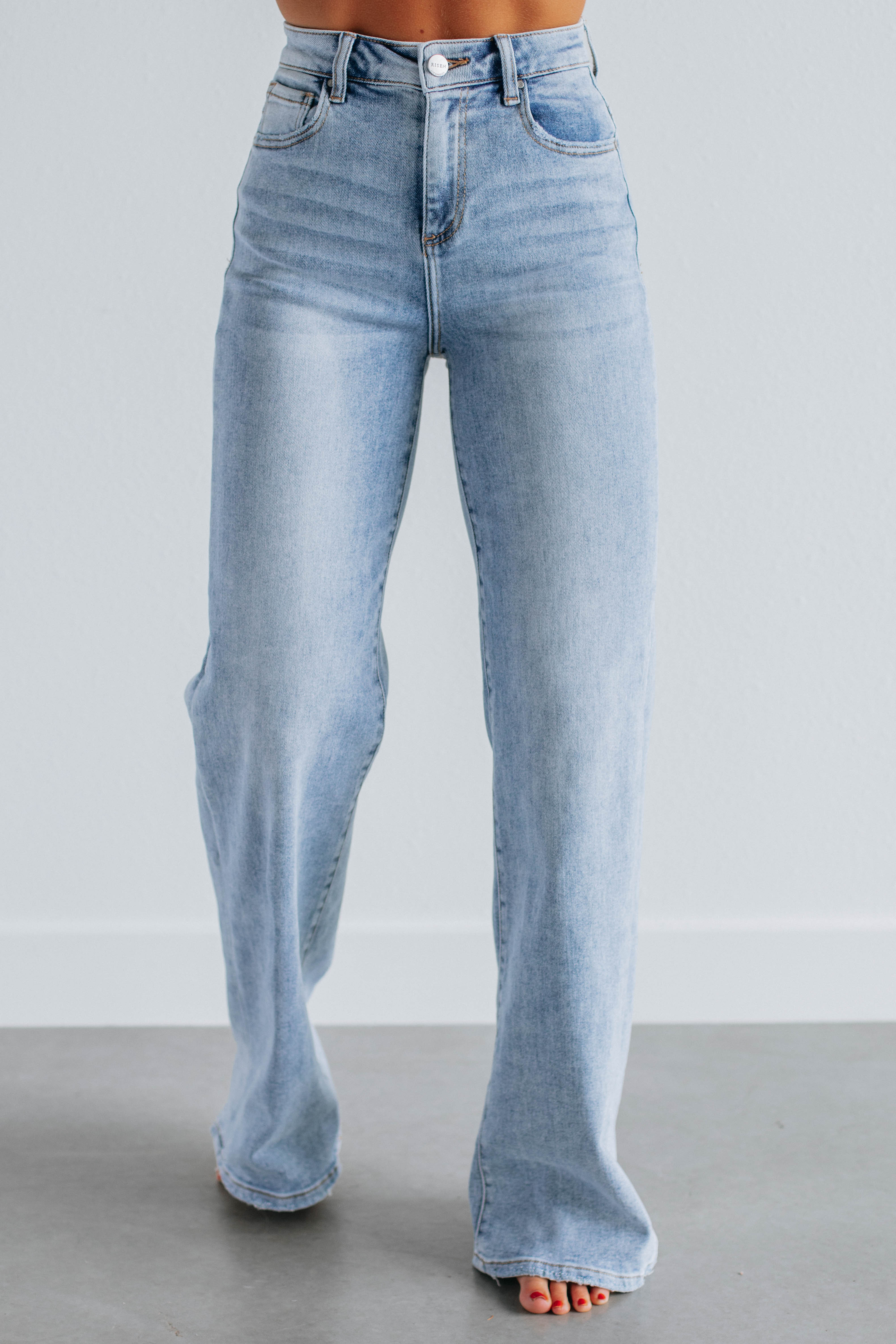 Montana Risen Light Wash Jeans for Men - Comfortable & Stylish Denim Pants for Casual Wear, Work & Outdoor Activities