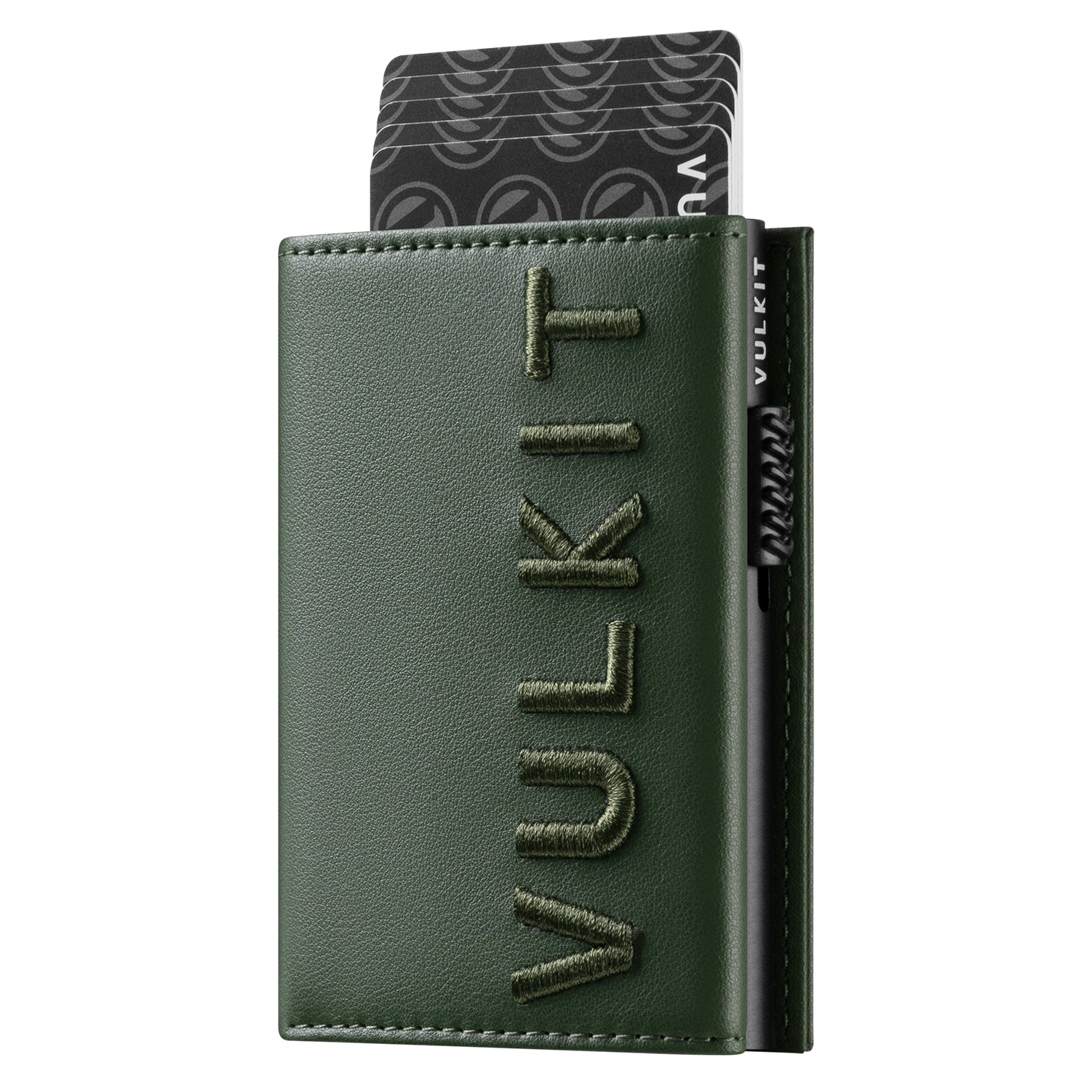 VC302 Limited Edition Numbered Tri-Fold Wallet with Side Slider & Magnetic Closure - Perfect for Everyday Carry, Travel & Business (Men's RFID Blocking Leather Wallet)