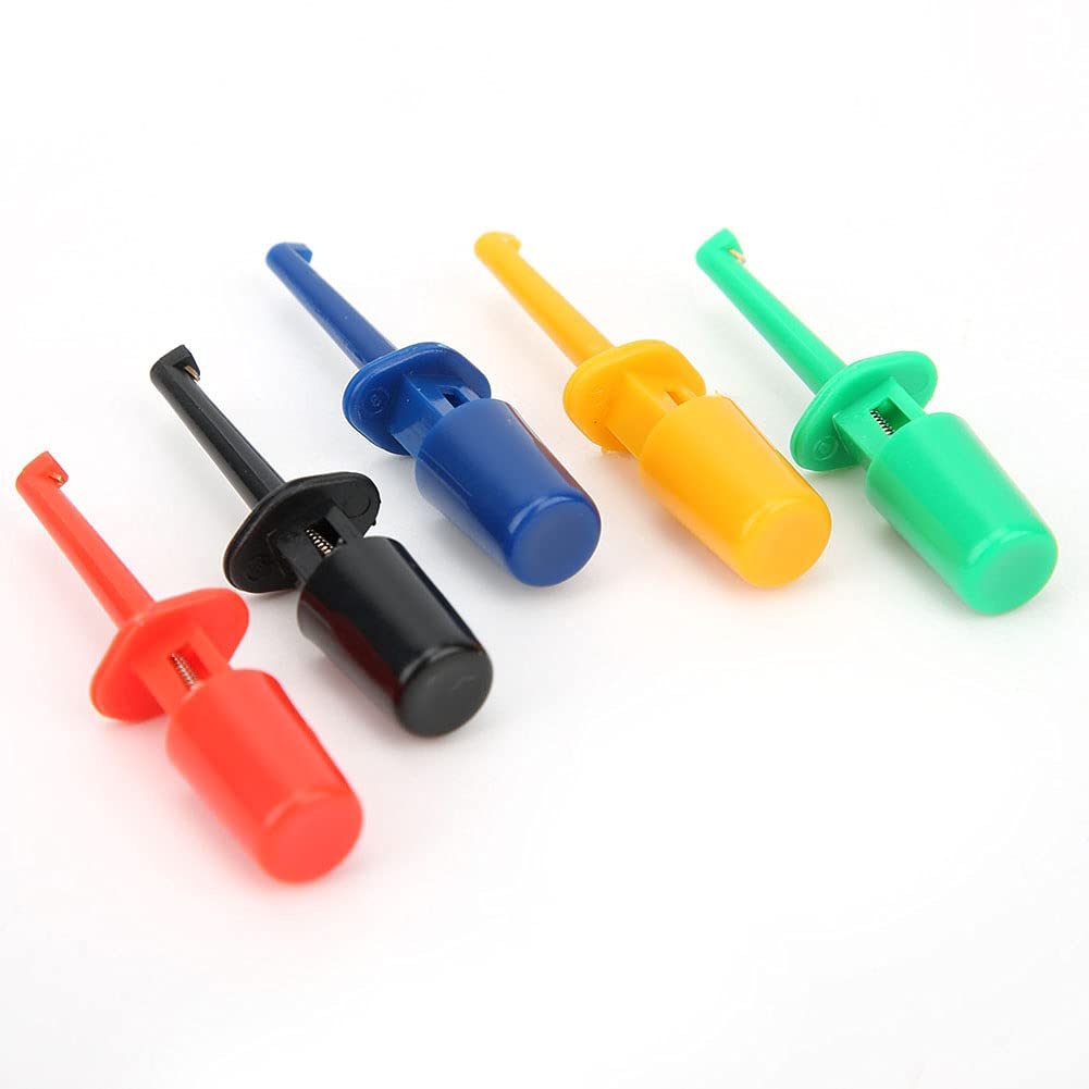 20Pcs Colorful Test Hooks for IC & Phone Repair - Durable Electronic Testing Clips
