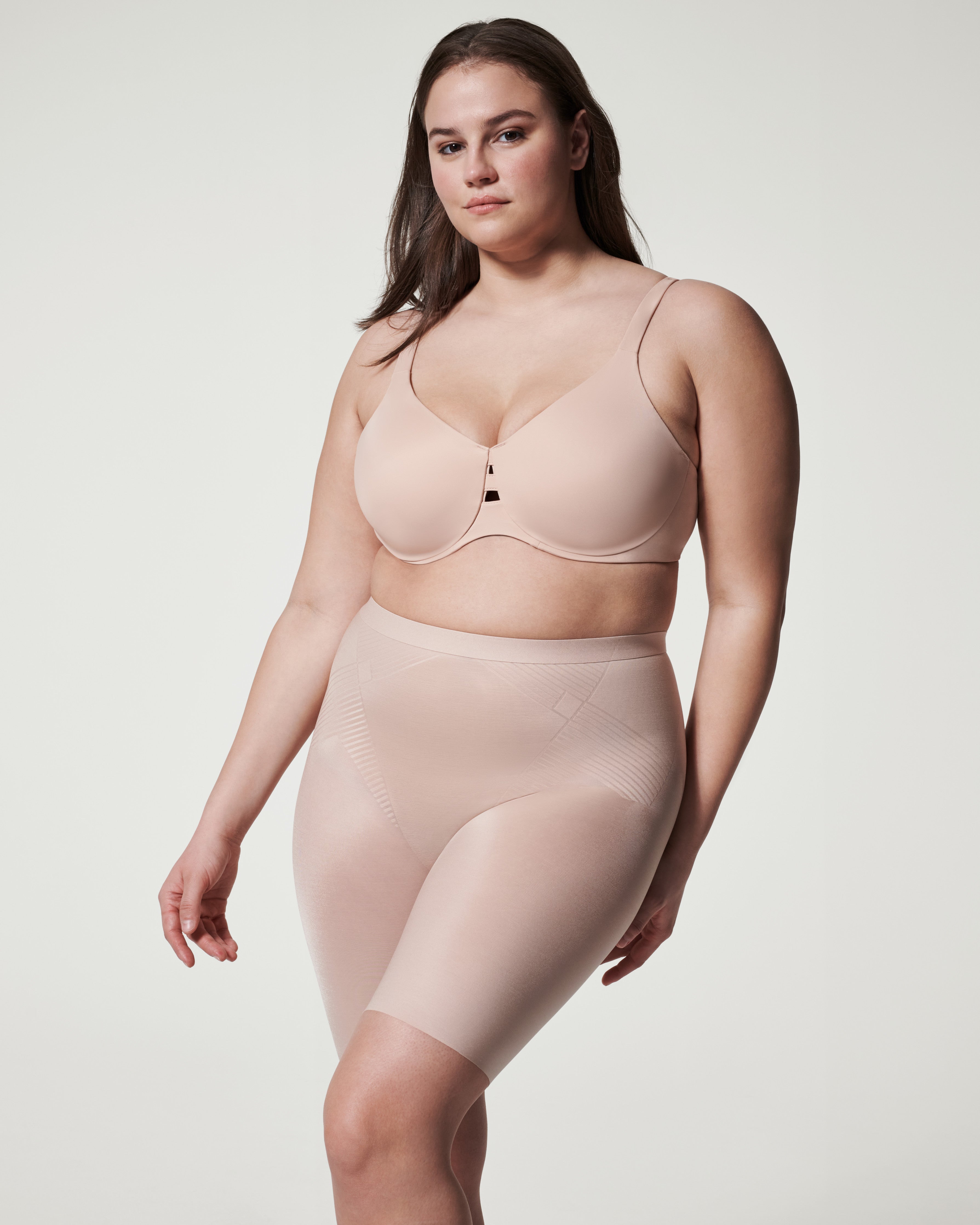 SPANX Shapewear Invisible Mid Thigh Shorts - Slimming Shapewear for Women | Perfect for Everyday Wear, Work & Special Occasions