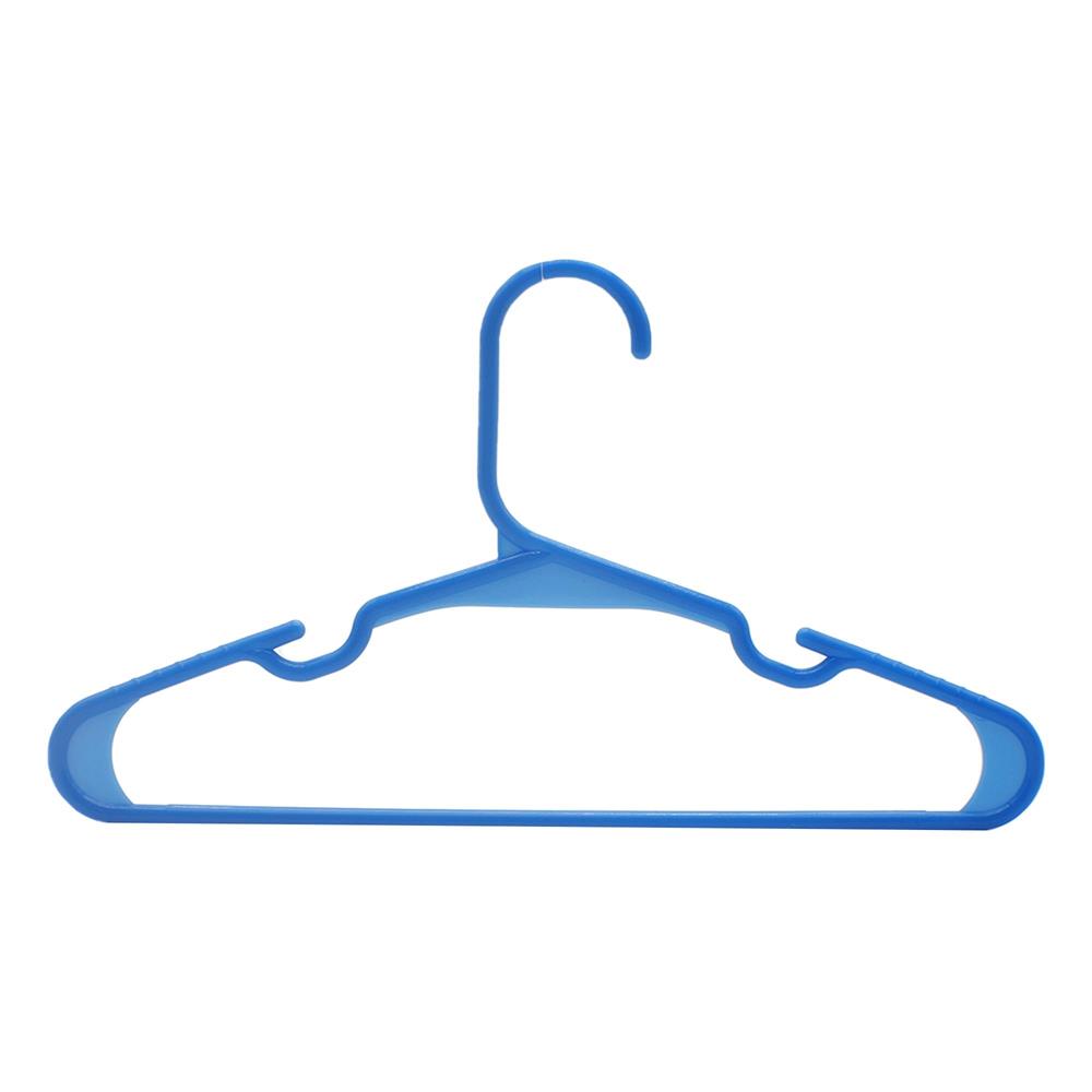 Durable Plastic Kids Clothes Hangers - Non-Slip Children's Hangers for Closet Organization (20 Pack) - Perfect for Nursery, Kids Room & Travel