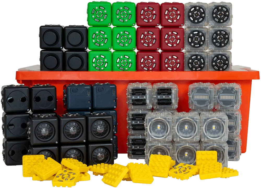 Cubelets Motivated Makers Pack - STEM Educational Robotics Kit for Kids | Creative Building Blocks for Classroom & Home Learning | Perfect for STEM Projects, Coding Education & Interactive Play