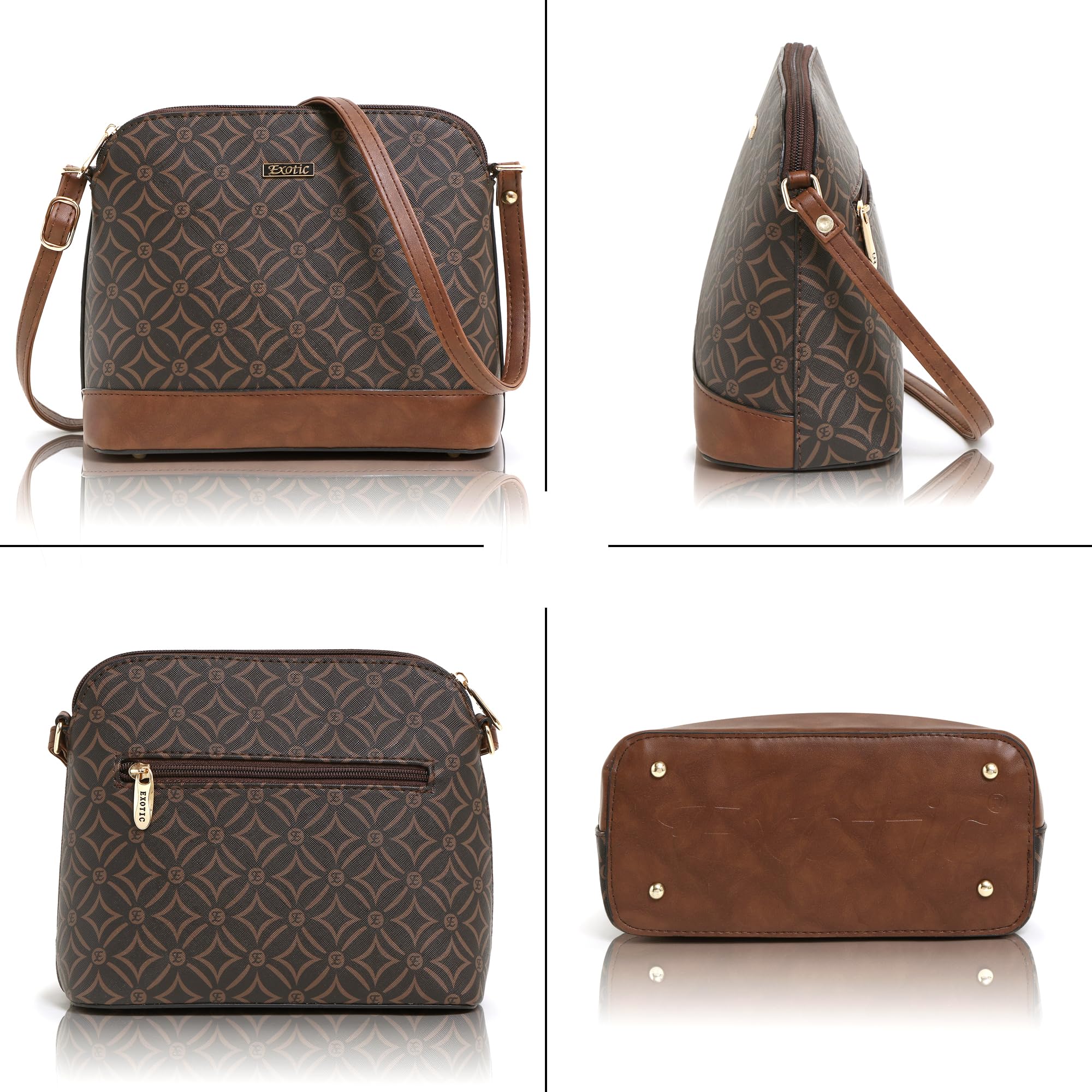 Exotic Ethnic Pattern Shoulder Bag for Women & Girls - Stylish Crossbody Sling Purse for Travel, Shopping & Everyday Use