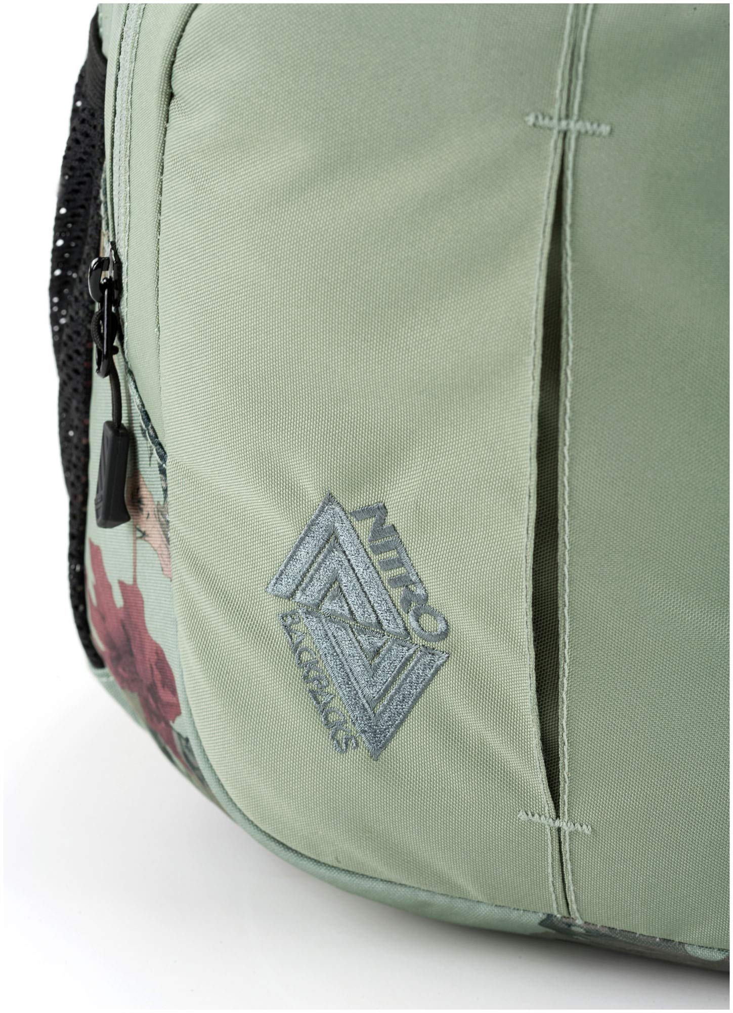 Nitro Unisex Adult Hero Pack 15 Backpack - Dead Flower Print, 52x38x23cm, 37L Capacity - Perfect for School, Travel & Outdoor Adventures