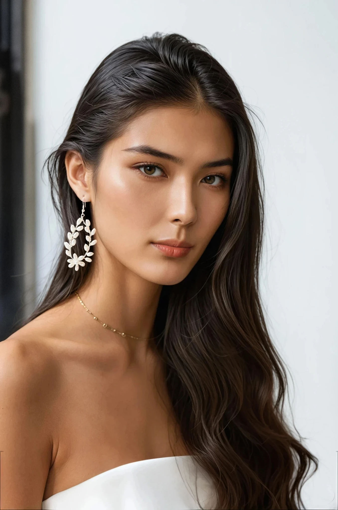 Elegant ESTELLE EARRINGS - Dainty Gold Hoop Earrings for Women, Trendy Minimalist Jewelry Gift for Her | Perfect for Date Night, Office Wear & Special Occasions