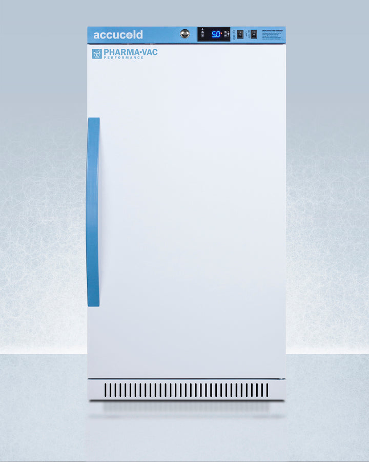 Accucold 2.83 Cu.Ft. Medical Vaccine Refrigerator with ADA Compliant Height - ARS32PVBIADA - Ideal for Clinics, Pharmacies & Vaccine Storage