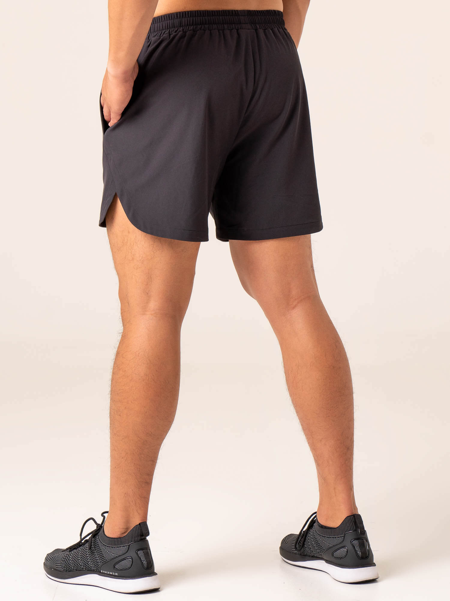 Emerge Training Shorts - Faded Black | Men's Workout & Gym Shorts for Running & Training | Comfortable & Durable