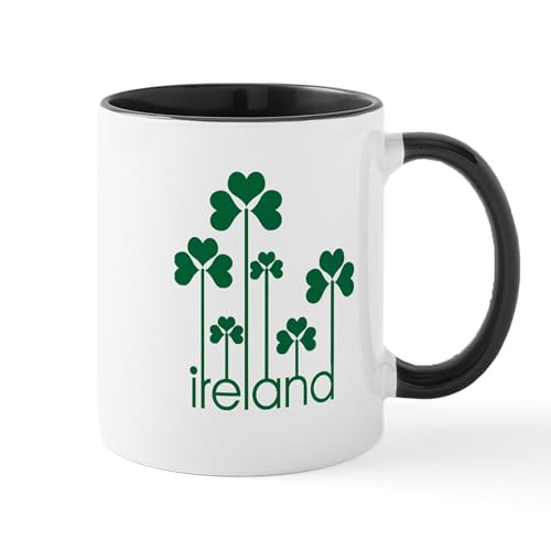 White/Black Inside - Ireland Mug