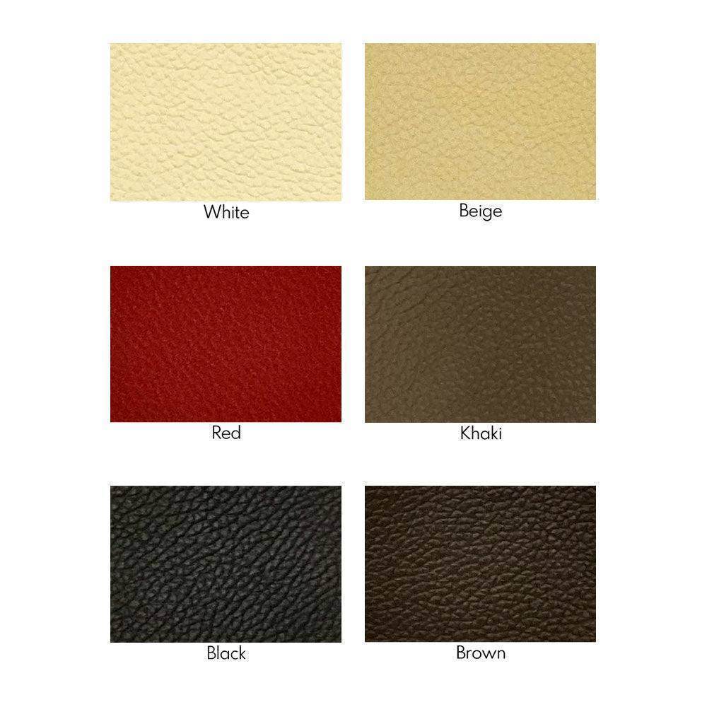 Krandell Genuine Leather Sofa - Premium Full Grain Leather Couch for Living Room, Home Theater & Office - Comfortable Modern Sectional Sofa with Sturdy Wood Frame
