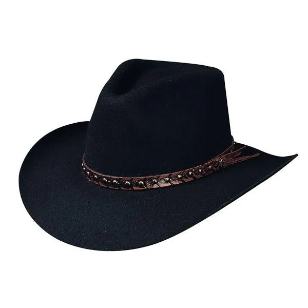 Bullhide Tomahawk (2X) Wool Felt Cowboy Hat for Men - Western Style Rancher Hat for Outdoor, Rodeo, and Country Music Events