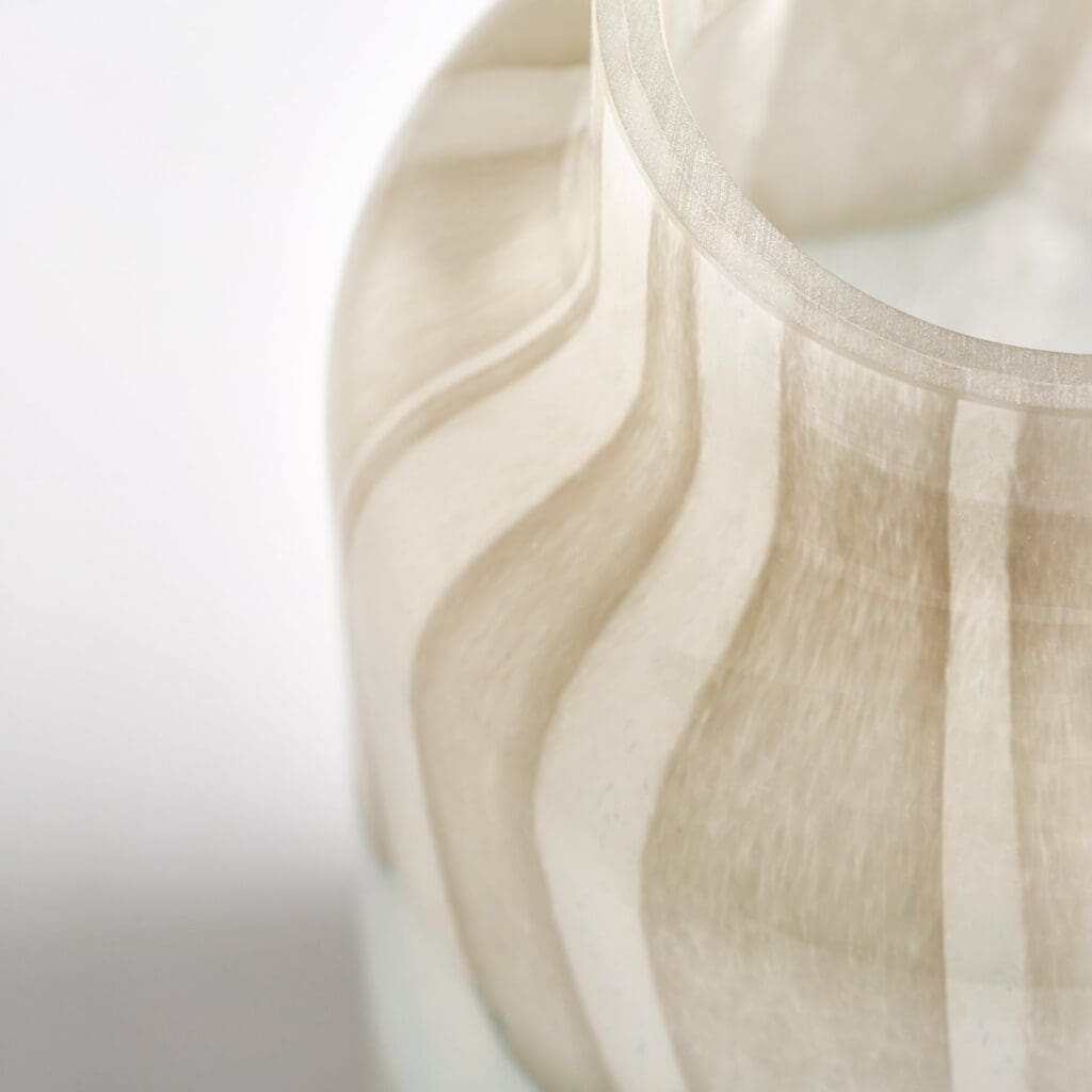 Cyan Design 11078 Lucerne Vase - Large Tan and Aqua Ceramic Vase for Home Decor, Living Room Centerpiece, Wedding & Event Floral Arrangements