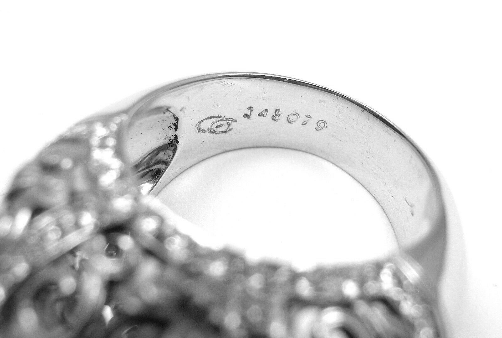 Authentic Carrera Y Carrera Taj Mahal 18k White Gold Diamond Ring with Certification - Luxury Jewelry for Weddings, Anniversaries & Special Occasions