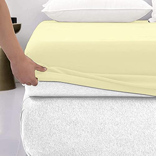 Premium 600-Thread-Count Egyptian Cotton Fitted Sheet - 12