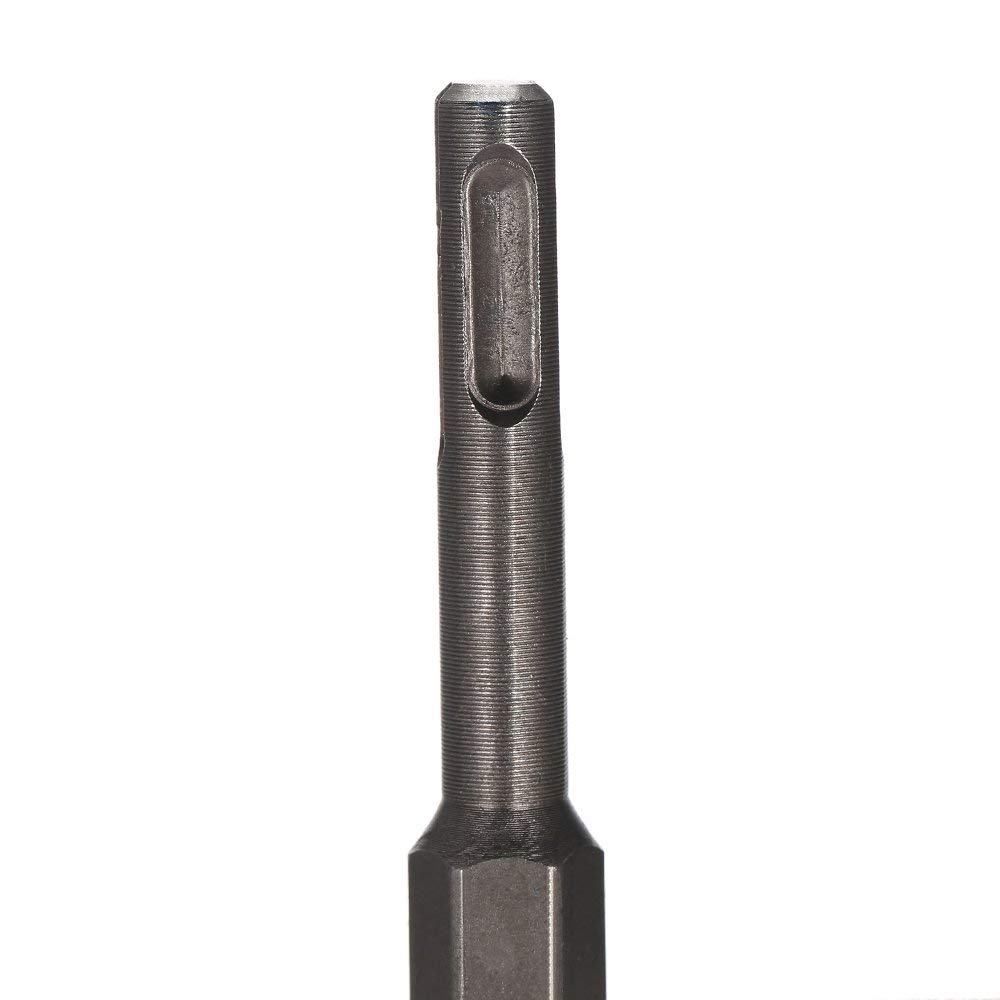 4PCS SDS Plus Chisel Set - Flat Bit Hammer Drill Tool for Concrete, Brick & Masonry - Heavy Duty Drill Bits for Demolition & Construction Work