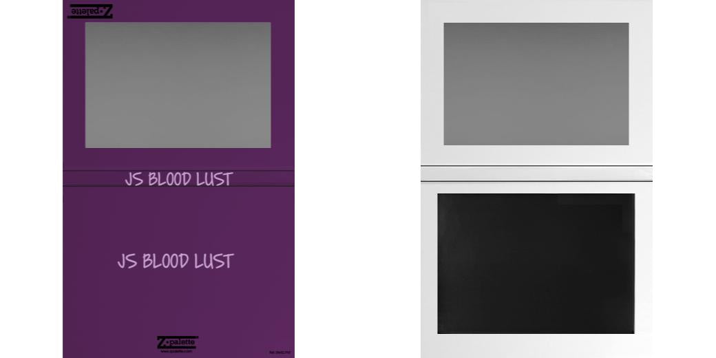 Custom Extra Large Z Palette - Magnetic Makeup Palette for Eyeshadows & Blush - Perfect for Professional Makeup Artists & Travel