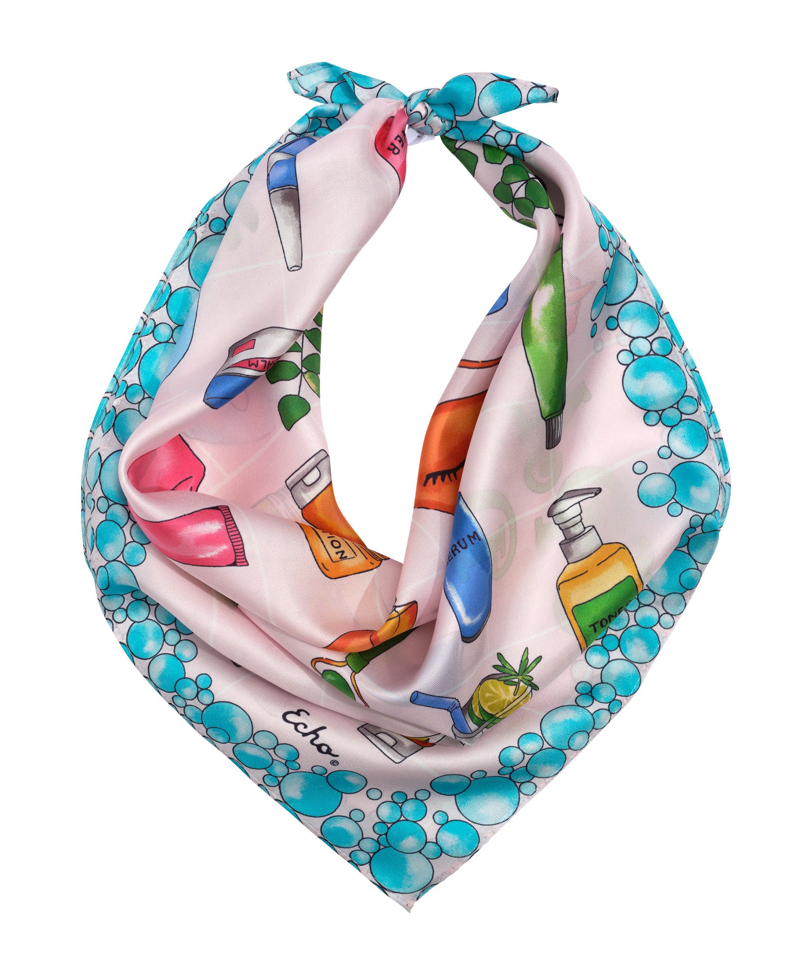 Luxury Silk Bandana for Women - Soft & Breathable Hair Scarf for Spa, Yoga, and Relaxation - Perfect Head Wrap for Self-Care & Home Spa Days