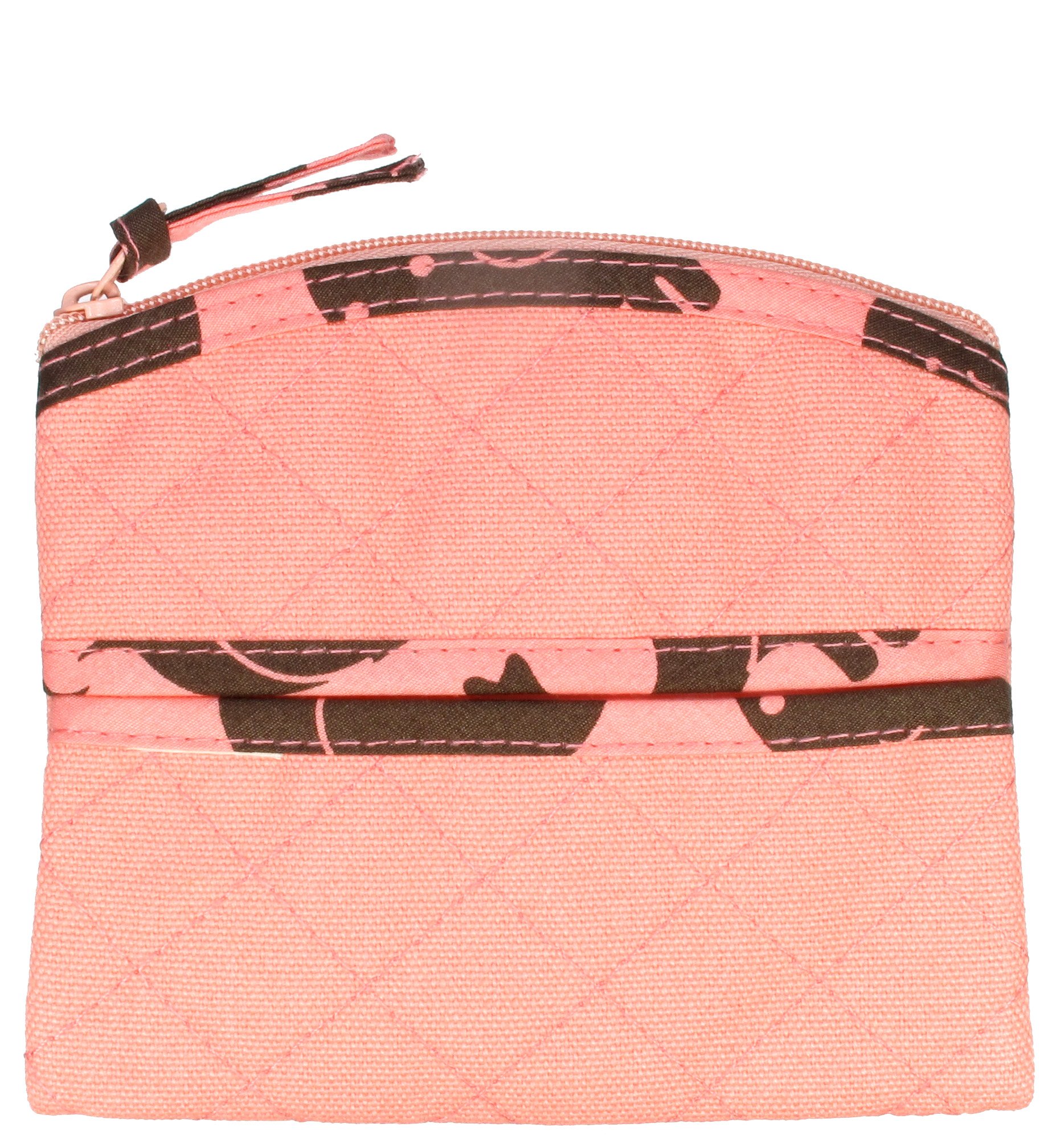 Canvas Coin Purse & Pouch with Pocket Tissue Holder - Small Wallet for Cash, Coins & Cards | Perfect for Travel, Shopping & Everyday Use