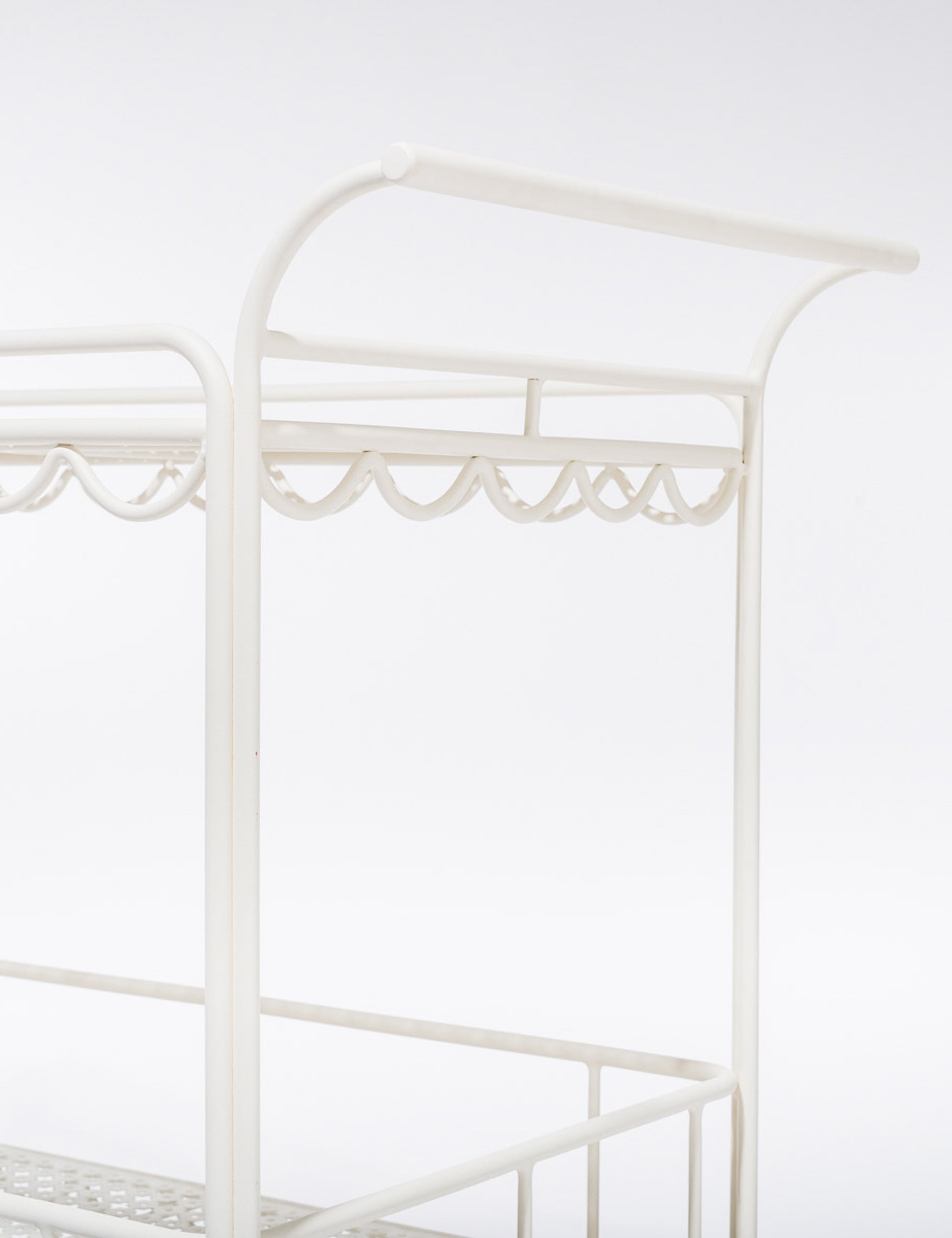 Al Fresco Bar Cart by Business & Pleasure Co. - Outdoor Rolling Drink Cart for Patio, Garden & Poolside Entertaining
