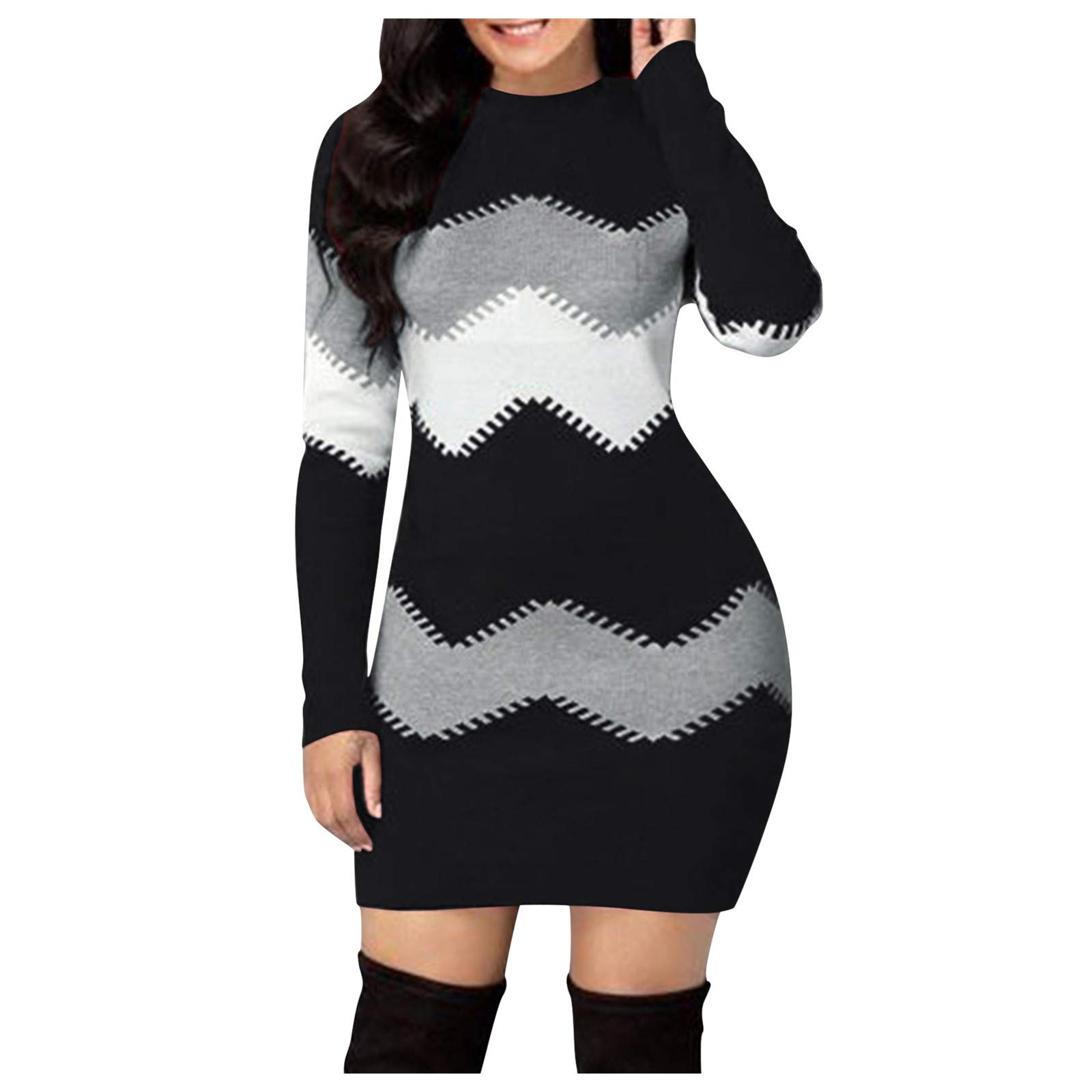 Women's Summer & Spring Casual Dresses 2022 - Double Breasted Military Style Long Dress | Perfect for Office Wear, Date Nights & Special Occasions