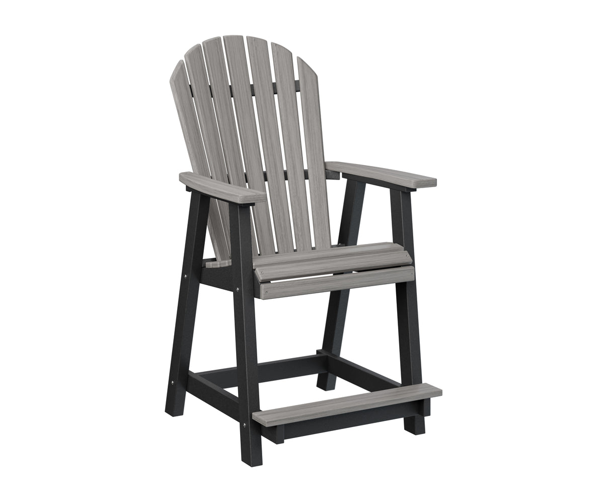 Berlin Gardens Comfo Back Counter Chair - Comfortable Bar Stool for Kitchen Island, Breakfast Nook & Home Bar - Adjustable Height & Padded Seat