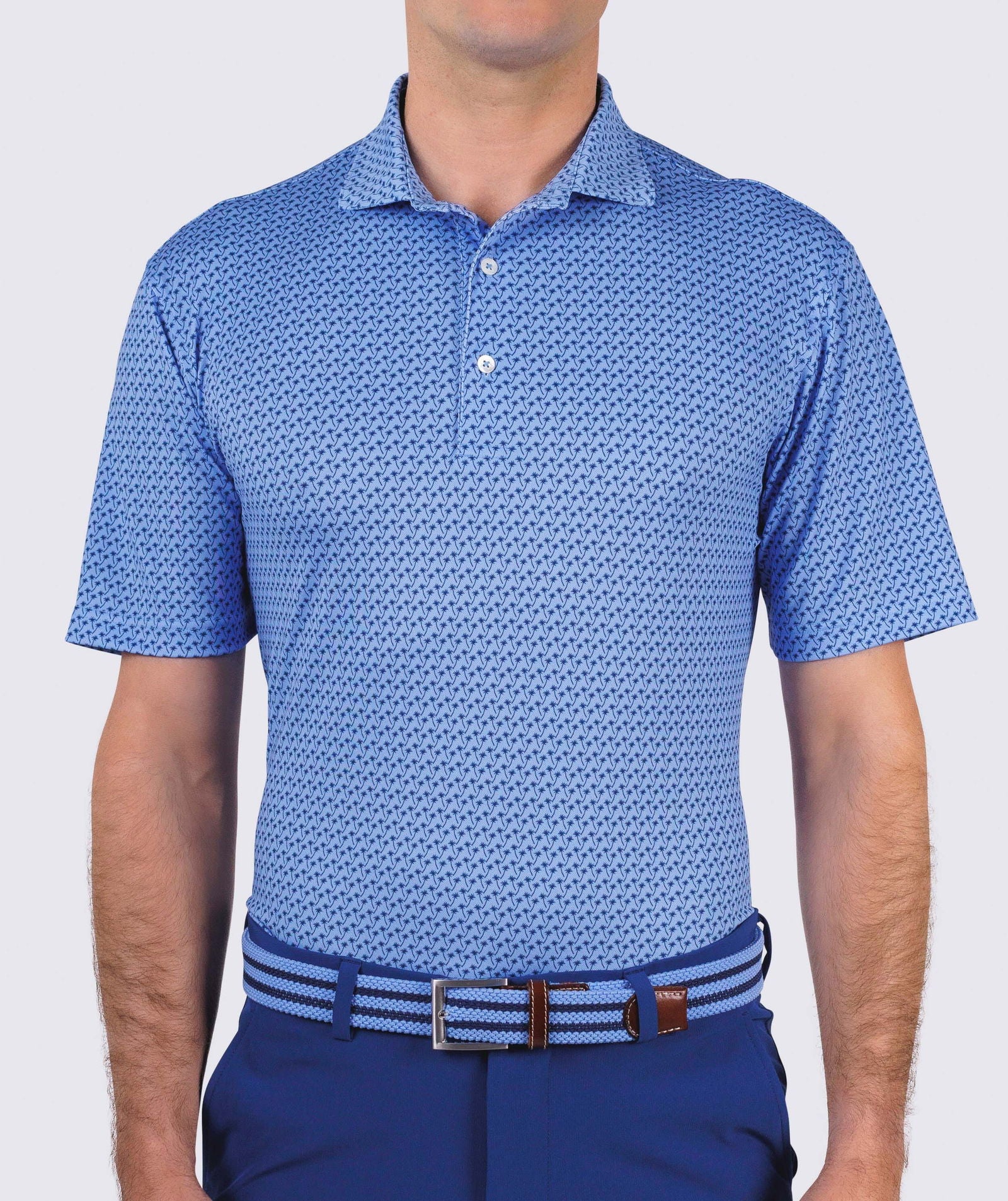 Morgan Performance Polo Shirt for Men - Moisture Wicking, Breathable & Quick-Dry Golf & Casual Wear - Great for Sports, Office & Outdoor Activities