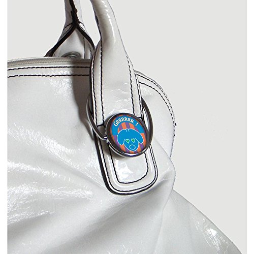 Foldable Purse Hook for Bags - Durable Dog Design Hanger for Restaurants, Travel & Shopping - Perfect Gift for Women