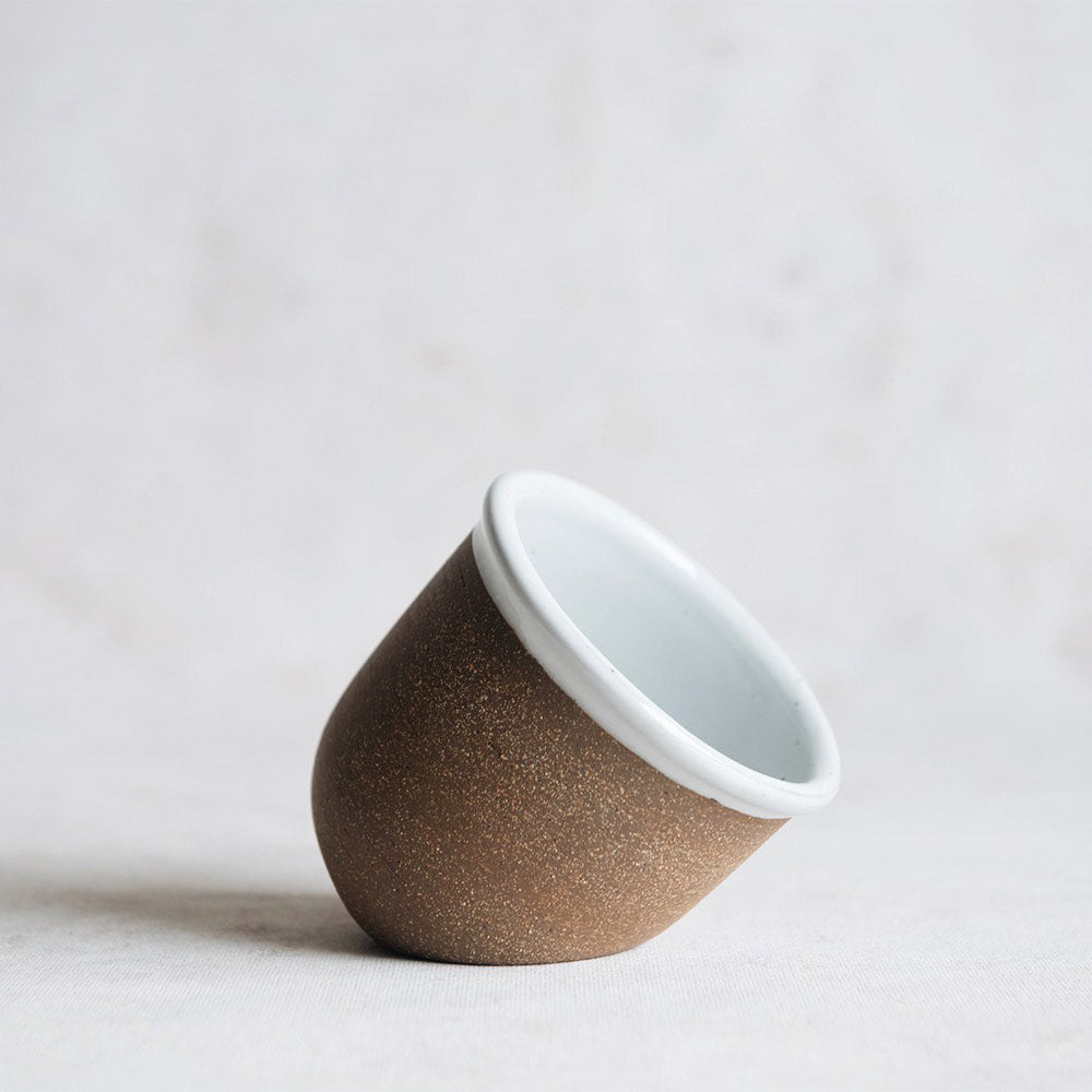 Handmade Rustic Ceramic Salt Cellar with Lid - Natural Tabletop Salt Keeper for Kitchen, Dining & Cooking - Perfect for Salt, Pepper & Spices Storage