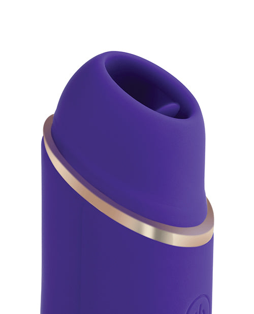 Abby Mini Clit Licking Vibrator Tongue Sex Toy - Purple | Powerful Clitoral Stimulation for Women | Perfect for Solo Play & Couples Foreplay