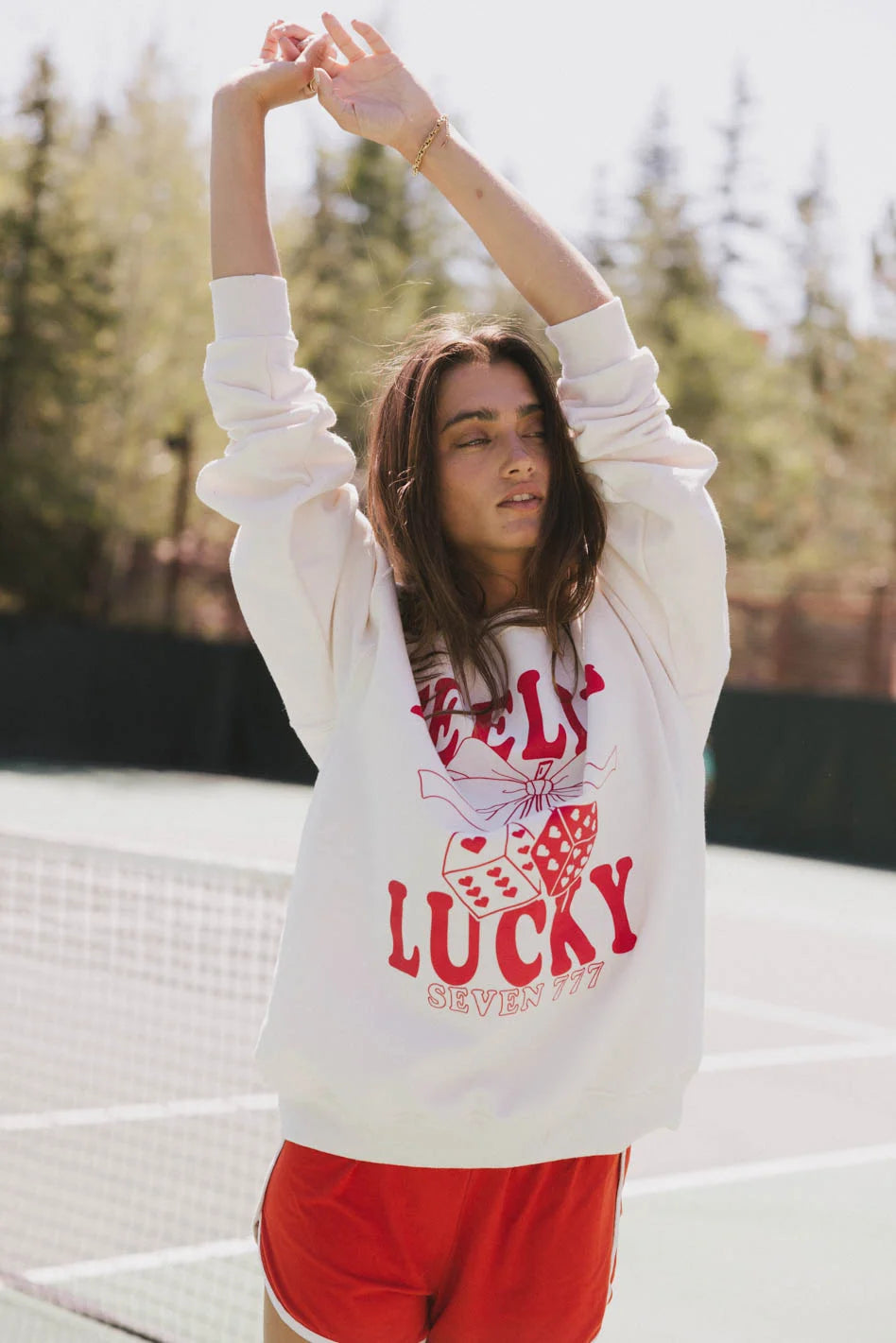 Feeling Lucky Crewneck Sweatshirt | Trendy Unisex Pullover | Final Sale | Perfect for St. Patrick's Day & Casual Outfits