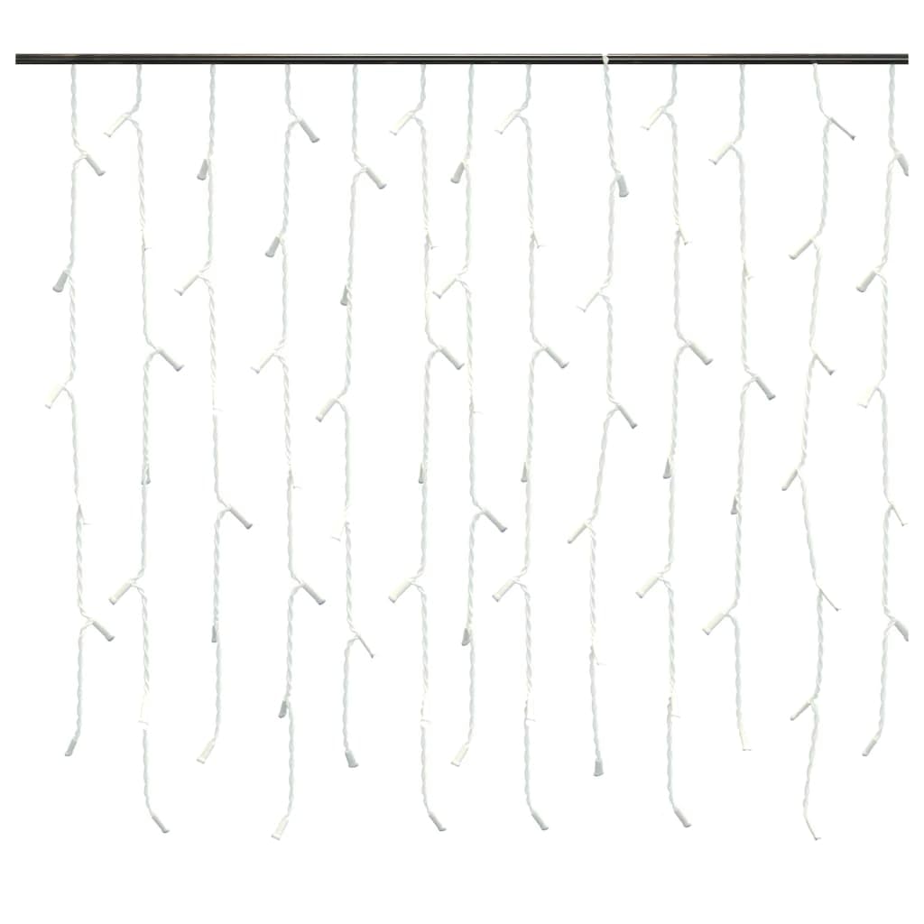vidaXL 400 LED Blue Icicle Christmas Lights - 393.7