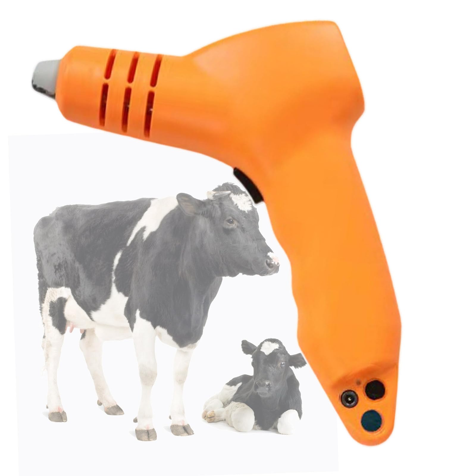 Electric Heating Painless Dehorner for Calves & Lambs - 8S Fast Cutting, 3 Heating Heads, Countdown Timer - Ideal for Livestock Farming & Animal Care