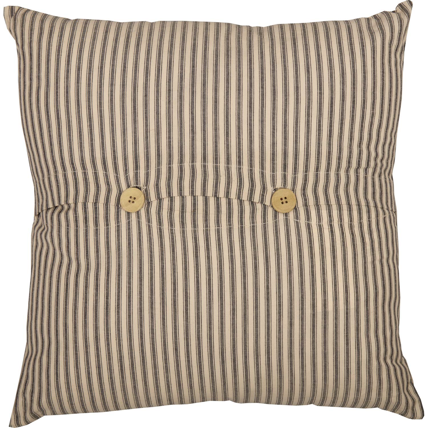 Sawyer Mill Charcoal Farmhouse Fall Holiday Pillow 18x18 - Rustic Harvest Festival Decor for Thanksgiving, Christmas & Cozy Home Décor