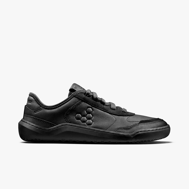 Vivobarefoot Men's Gobi Leather Sneakers - Lightweight Barefoot Shoes for Walking, Travel & Everyday Wear