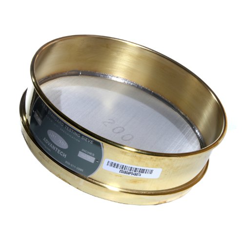 Advantech 200BS8F Brass Test Sieve - 8