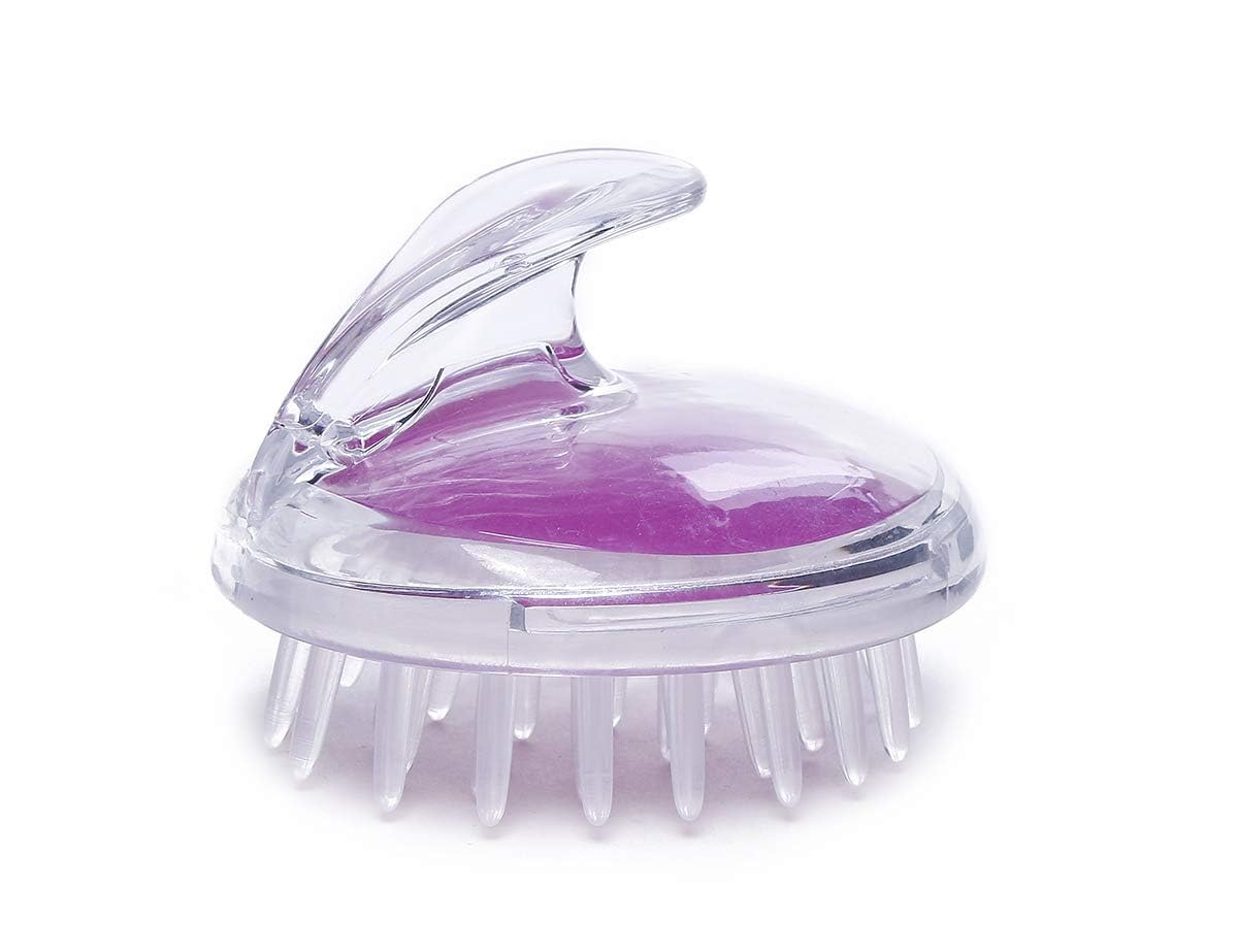 Eco-Friendly Wheat Straw Scalp Massager Shampoo Brush with Soft Silicone Bristles - Hair Scalp Scrubber & Exfoliator for Dandruff Removal, Hair Loss Prevention - Perfect for Men & Women - Ideal for Shower, Salon & Home Hair Care Routines