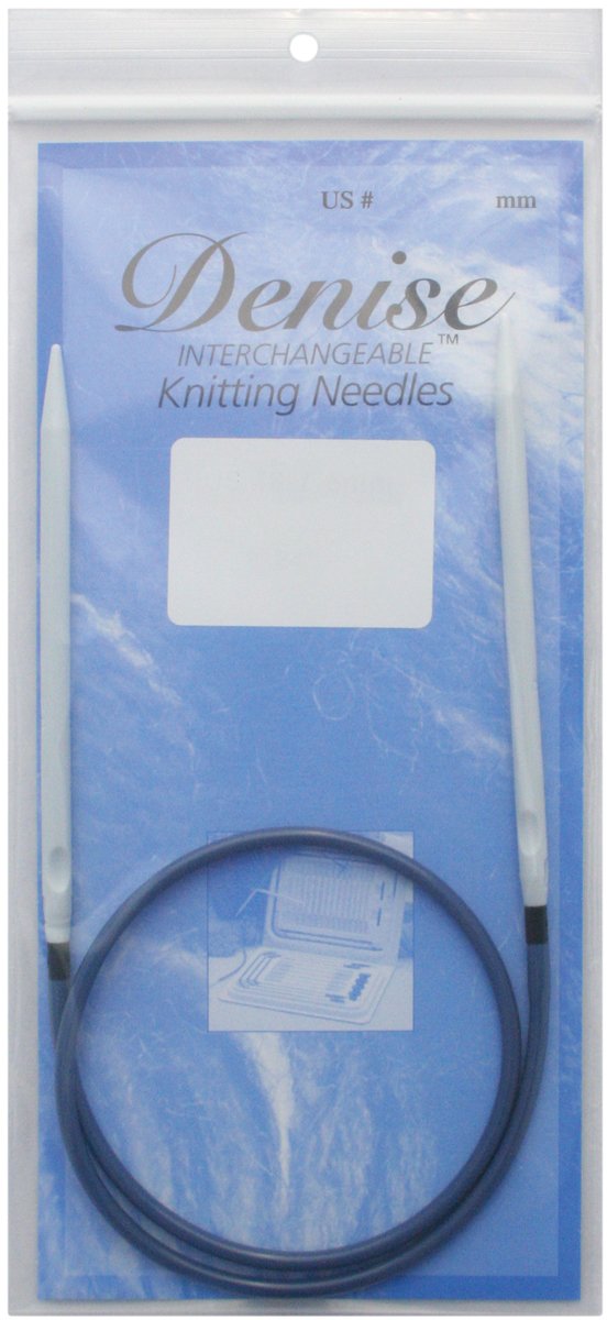 Denise Interchangeable Circular Knitting Needles Set - 11/8mm to 28mm for Crochet & Yarn Crafts - Perfect for Sweaters, Scarves, and Blankets