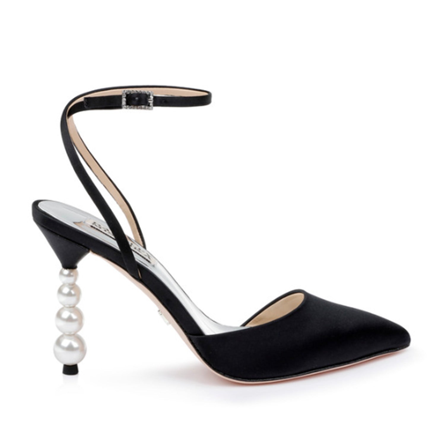 Badgley Mischka Women's Indie Black Heels - Elegant Evening Pumps for Weddings, Parties & Special Occasions