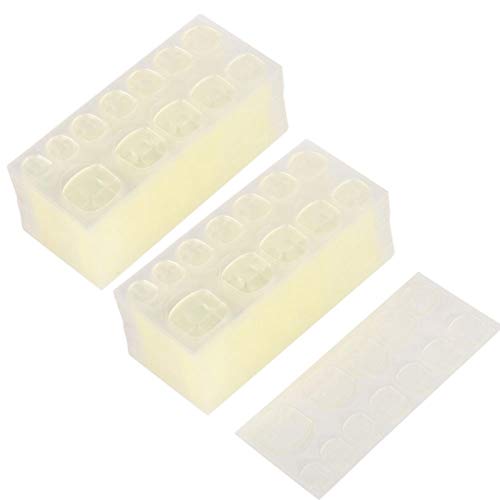 Jelly Double Sided Adhesive Tape - Waterproof Transparent Nail Art Strips for Professional Salon & DIY Home Manicures | Perfect for Nail Extensions, Designs & Secure Nail Jewelry Application