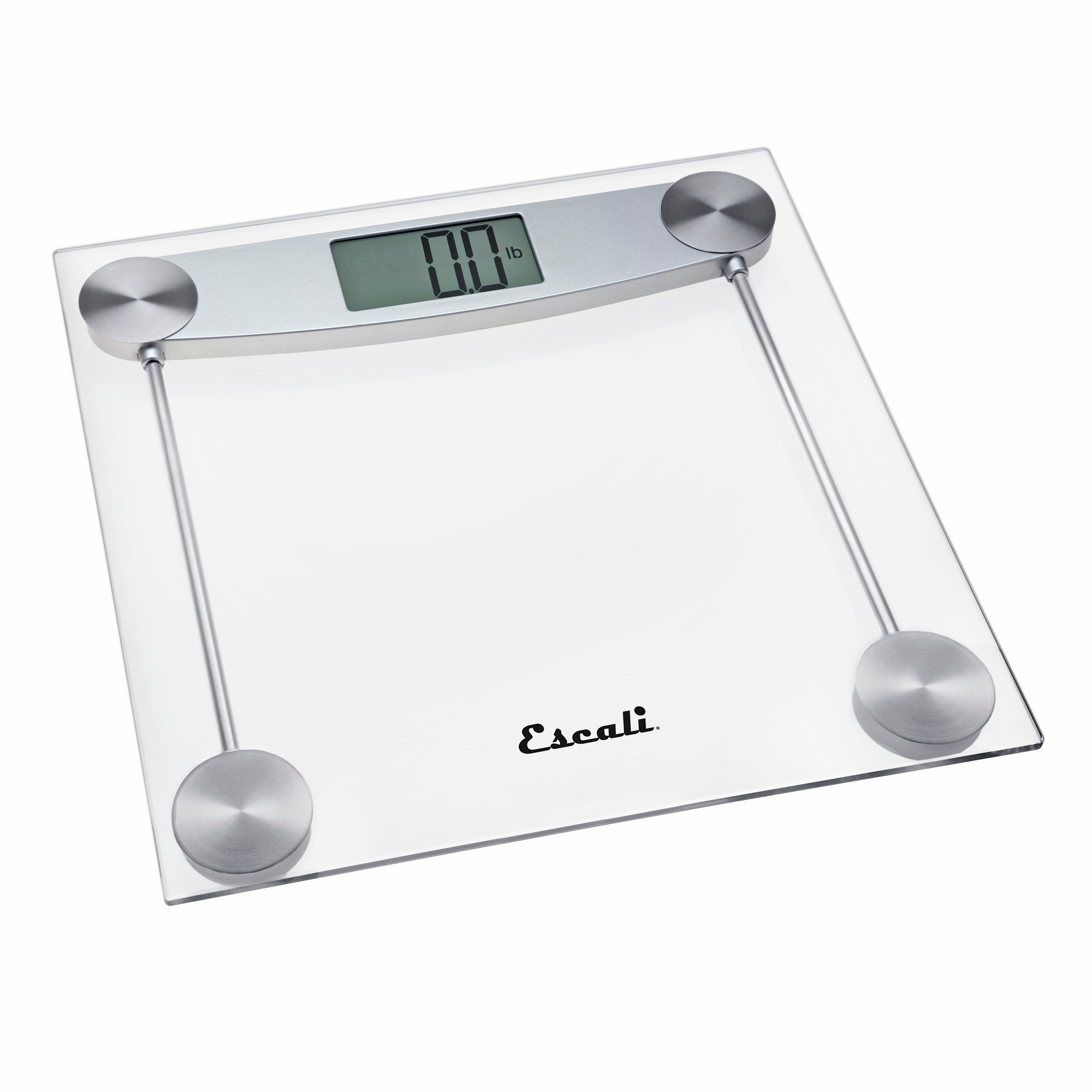 Accurate Clear Glass Digital Bathroom Scale - Square Design for Precise Weight Measurement | Perfect for Home, Gym, and Health Tracking