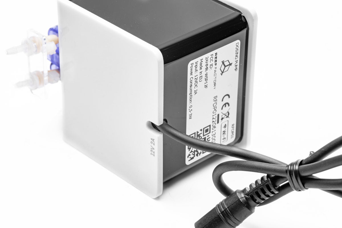 Reef Factory Dosing Pump - Automatic Aquarium Dosing System for Saltwater & Freshwater Tanks | Precise Nutrient & Chemical Dosing for Coral Reefs, Planted Aquariums & Hydroponics | Easy Setup & Silent Operation