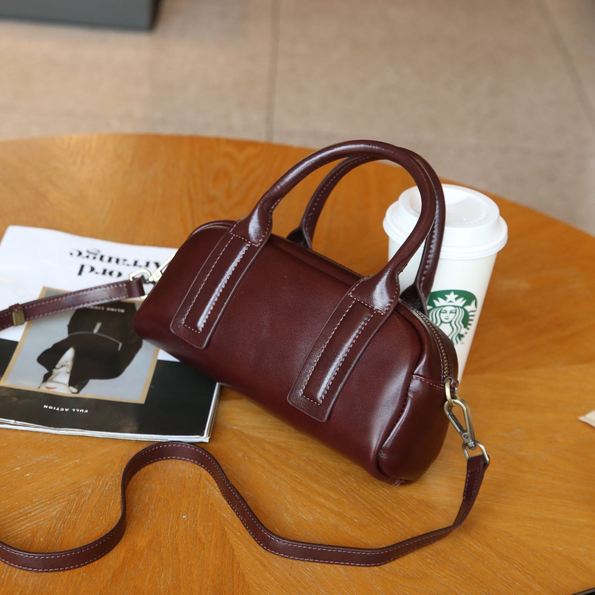 Mini Convertible Top Handle Crossbody Bag for Women - Stylish & Versatile Everyday Purse for Work, Travel & Shopping