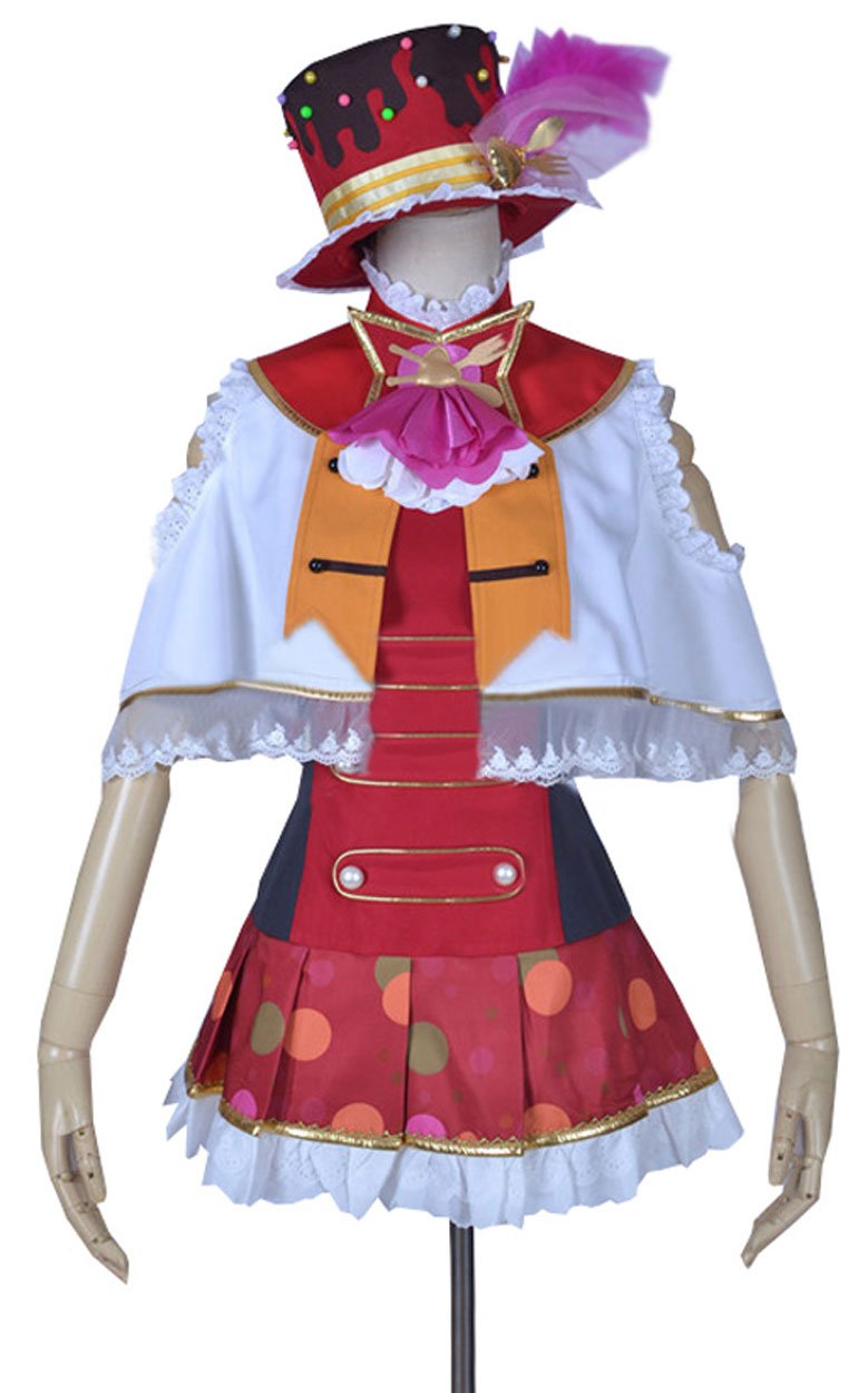 Nozomi Tojo Anime Cosplay Dress Costume - Official Uniform Outfit for Cosplay, Halloween & Conventions