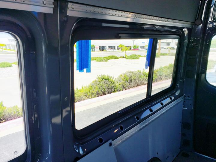 AMA Passenger Side Rear Quarter Screened Half Slider Window for 144 WB Sprinter Van 2007-2024 (MS06 RS2M HSS P) - Perfect for Cargo Vans, Campers & Work Vehicles