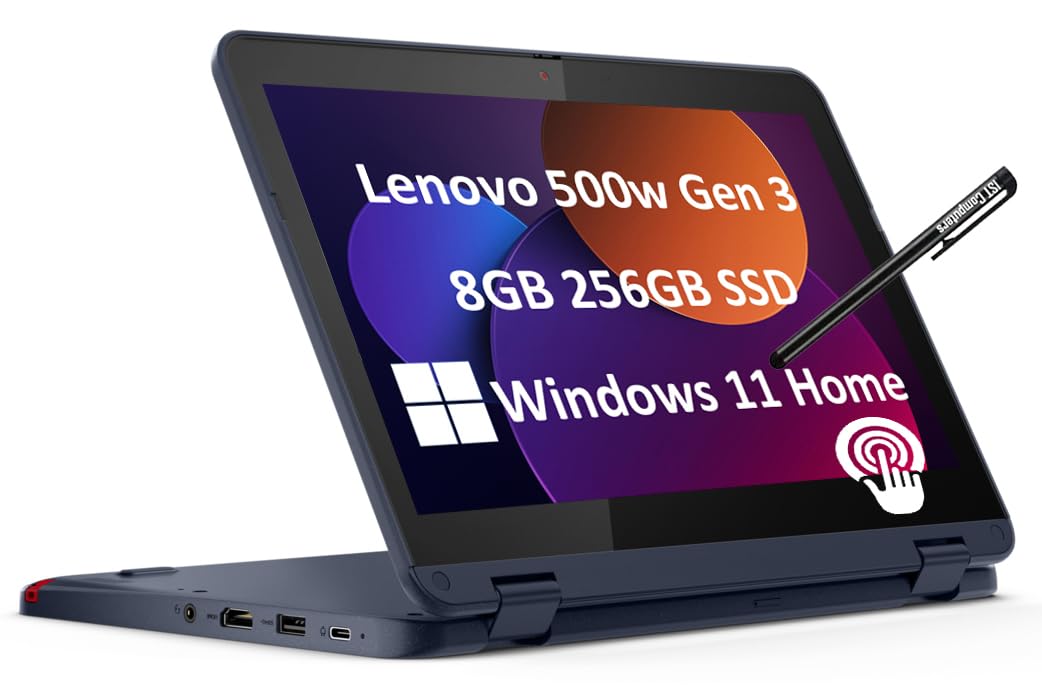 Lenovo 500w Gen 3 2-in-1 Rugged Laptop - 11.6