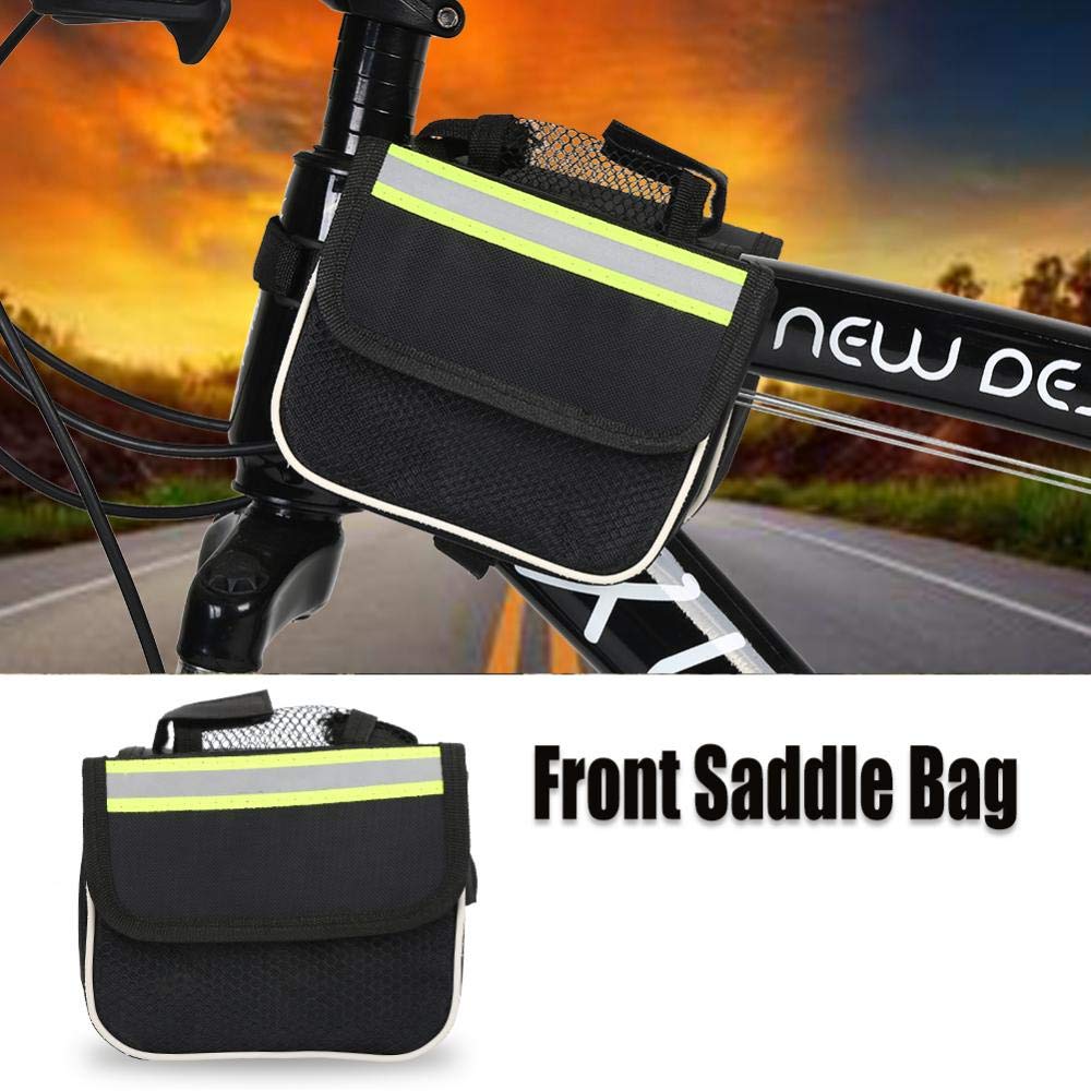 SO Bag - Waterproof Front Frame Saddle Top Tube Bike Bag with Double Pouches | Durable Cycling Frame Accessories for Mountain & Road Bikes | Perfect for Commuting, Bikepacking & Outdoor Adventures