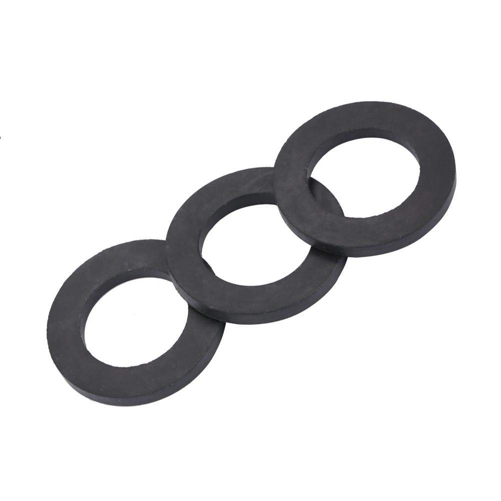 12pcs Rubber Washer Seal Ring (1 Inch) - Faucet Water Pipe Hose Washers Replacement for Leak Repair - Perfect for Kitchen, Bathroom & Outdoor Plumbing