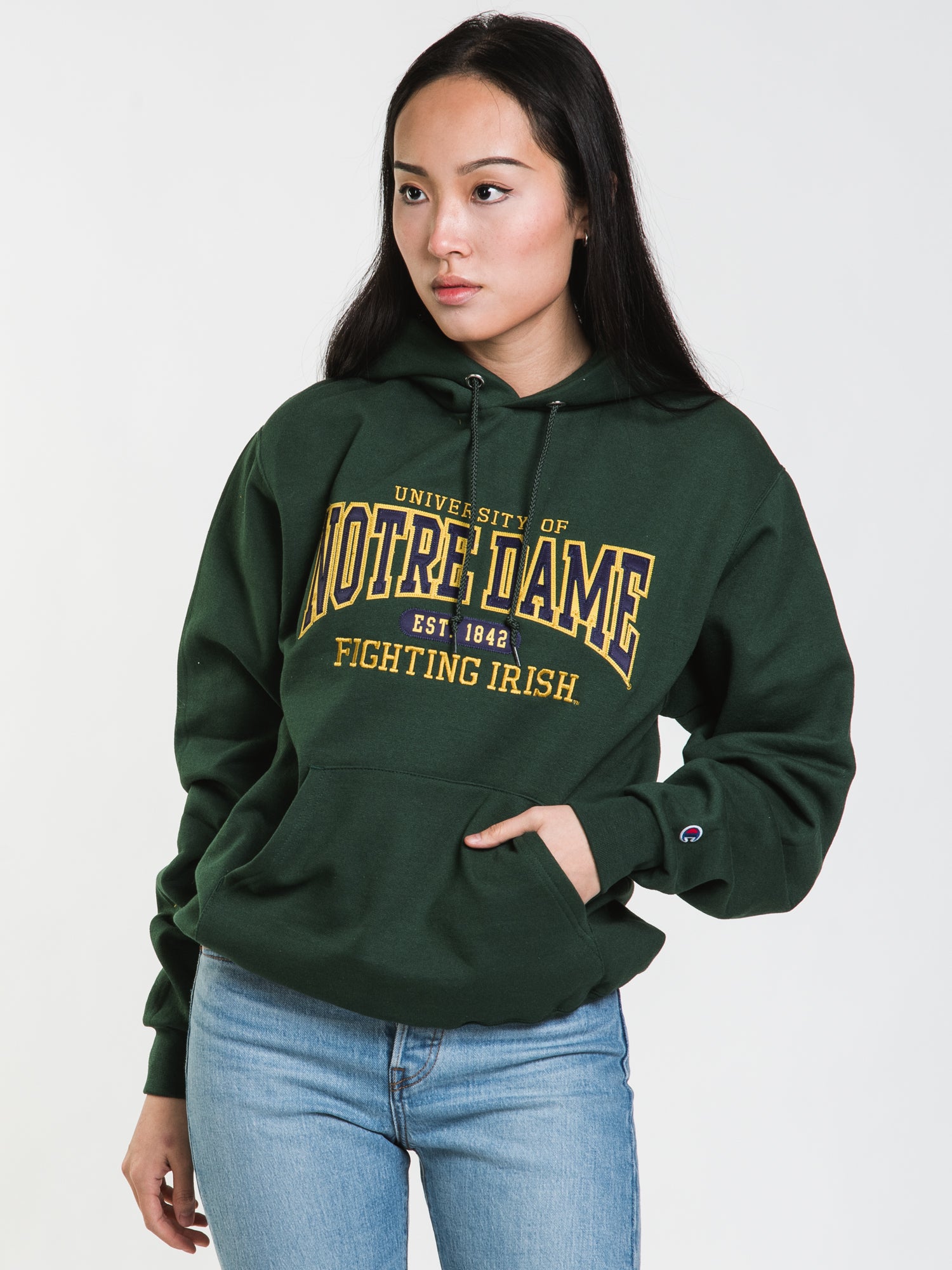 Champion Eco Powerblend University of North Dakota Pullover Hoodie - Soft & Comfortable Sweatshirt for Men & Women - Perfect for Casual Wear, Sports & Outdoor Activities