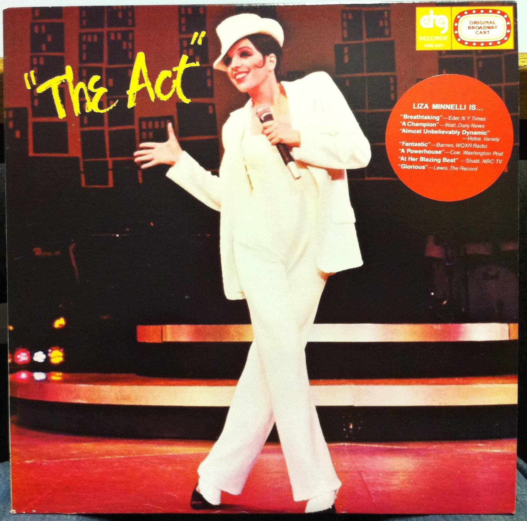 Liza Minnelli The Act Vinyl Record - Original Soundtrack LP for Music Collectors & Vintage Enthusiasts - Perfect for Home Listening & Gift Giving